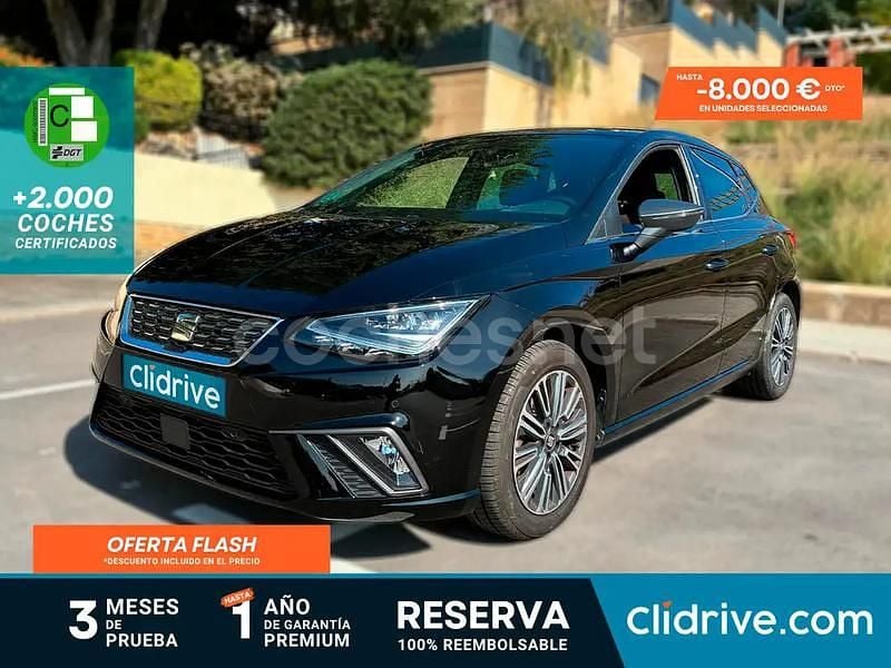 Negro Usado 2018 Seat Ibiza XCELLENCE Berlina | 11.590 € (Un poco caro) - Imagen 1/3