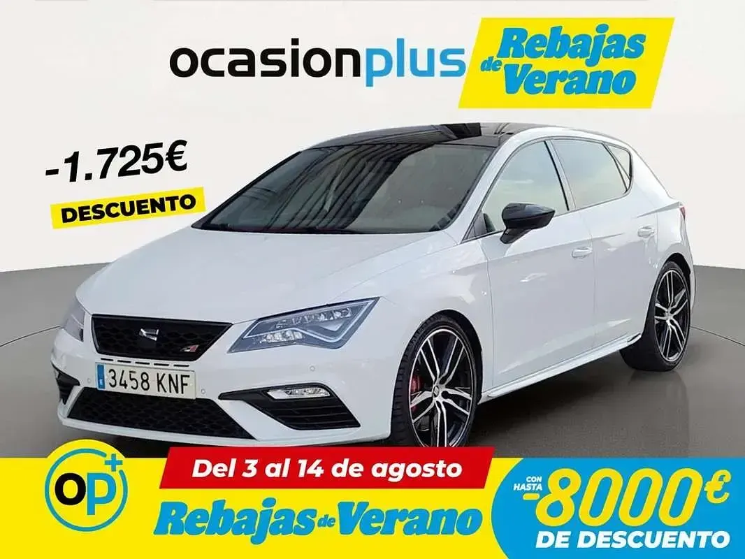 Usado Seat Leon CUPRA 300 CV (220 kW) 2018 Blanco Utilitario