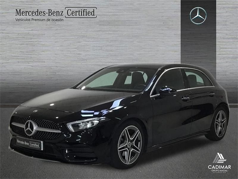 Negro Usado 2020 Mercedes A180 AMG line Berlina | 24.900 € (Precio justo) - Imagen 1/4