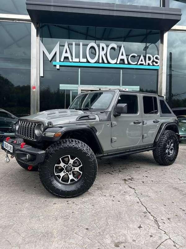 Usado Jeep Wrangler Unlimited Rubicon 268 CV (197 kW) 2021 Gris SUV