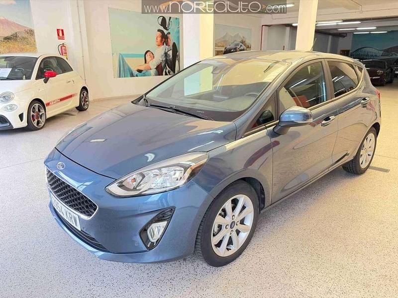 Usado Ford Fiesta Trend+ 101 CV (74 kW) 2018 Azul Utilitario