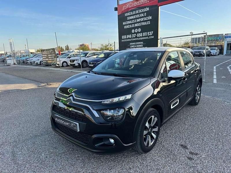 Usado Citroën C3 Feel 82 CV (60 kW) 2022 Negro Utilitario