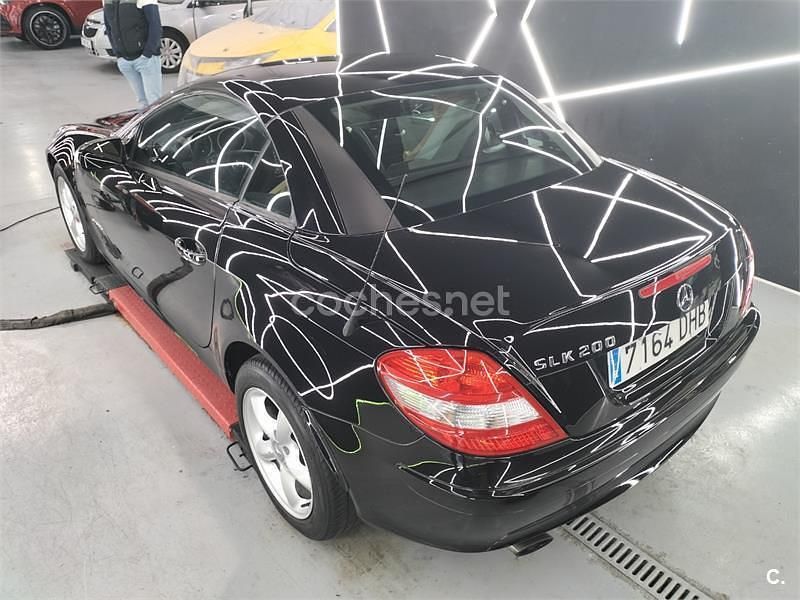 Negro Usado 2005 Mercedes SLK200 Descapotable | 14.500 € - Imagen 1/4