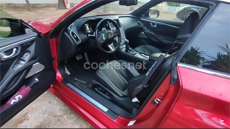 Usado Infiniti Q60 Sport Tech 211 CV (155 kW) 2017 Rojo Coupe