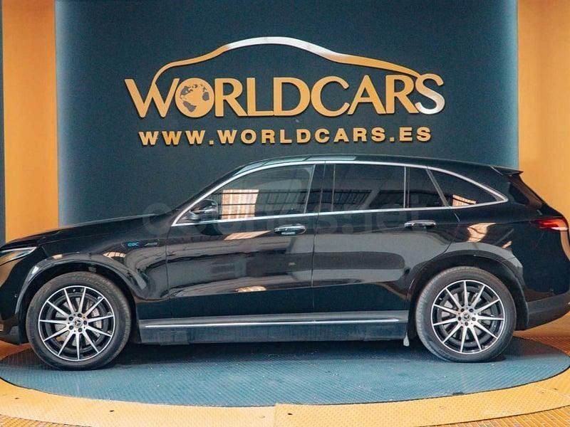 Usado Mercedes EQC400 300 kW (408 CV) 2020 Negro SUV