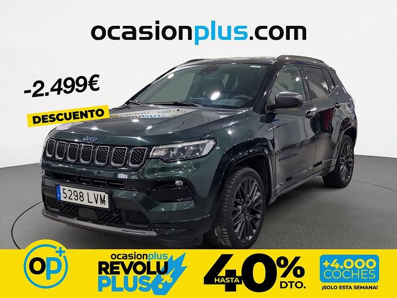 Usado Jeep Compass 190 CV (139 kW) 2021 Verde SUV