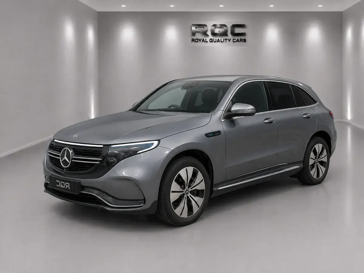Usado Mercedes EQC400 300 kW (408 CV) 2021 Gris SUV