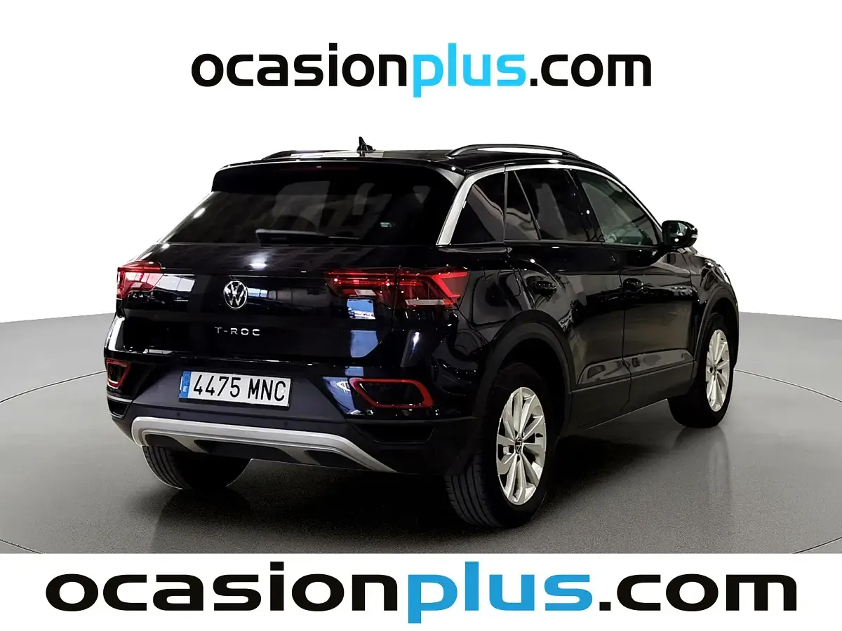 Usado VW T-Roc Life 150 CV (110 kW) 2024 Negro SUV