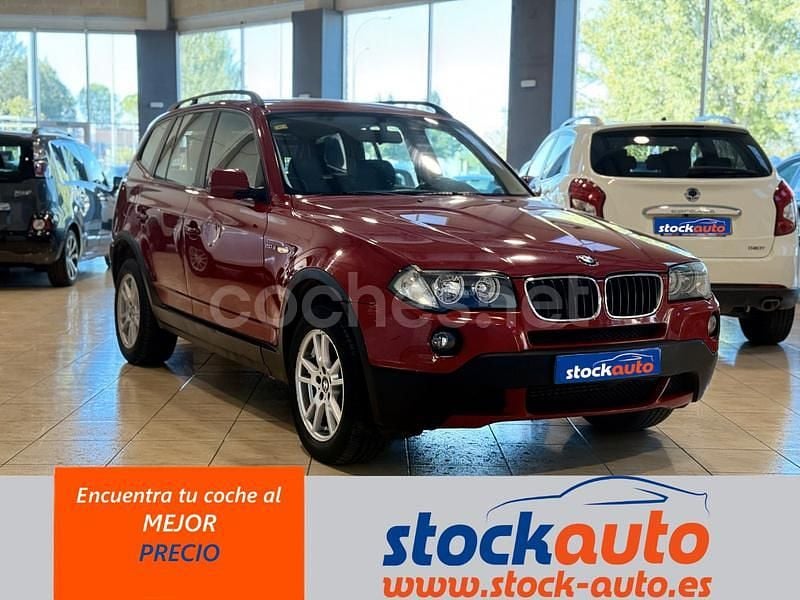 Rojo Usado 2007 BMW X3 SUV | 6990 € (Precio justo) - Imagen 1/4