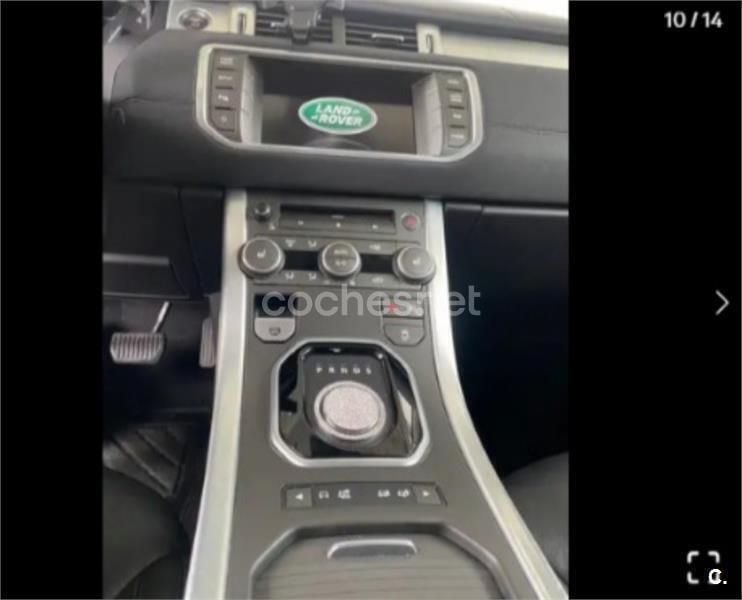 Usado Land Rover Range Rover evoque Pure 150 HP (110 kW) 2012 Preto SUV