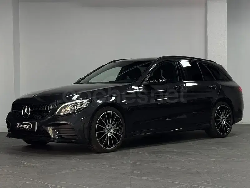 Usado Mercedes C300e 306 CV (225 kW) 2020 Gris / plata Familiar