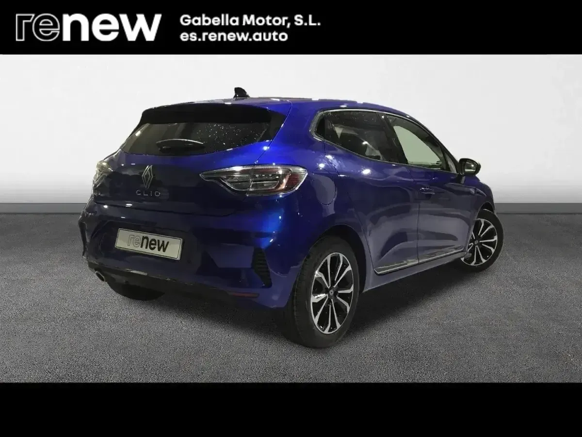 Usado Renault Clio Techno 90 CV (66 kW) 2024 Azul Utilitario