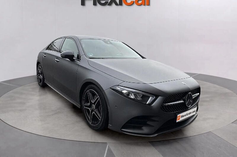 Gris Usado 2022 Mercedes A200 Berlina | 27.190 € (Un poco caro) - Imagen 1/4