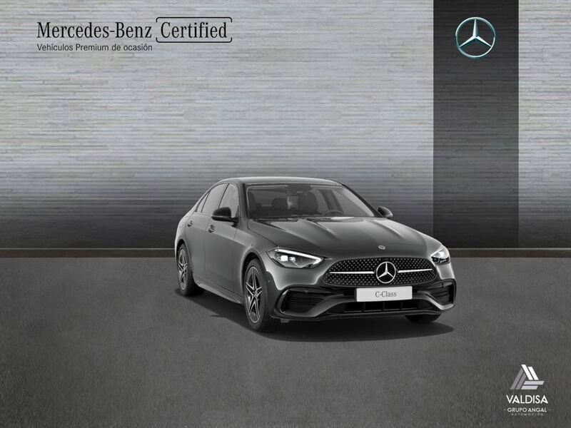 Gris Usado 2024 Mercedes C220 Berlina | 46.900 € (Buen precio) - Imagen 1/4