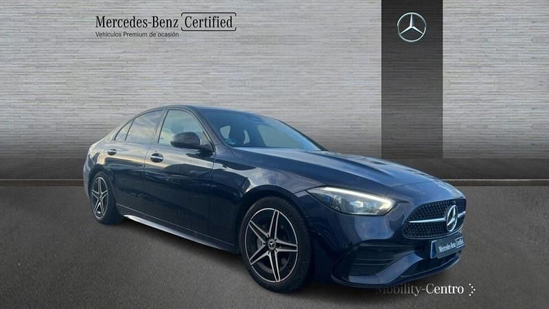 Usado Mercedes C200 204 CV (150 kW) 2022 Azul Berlina