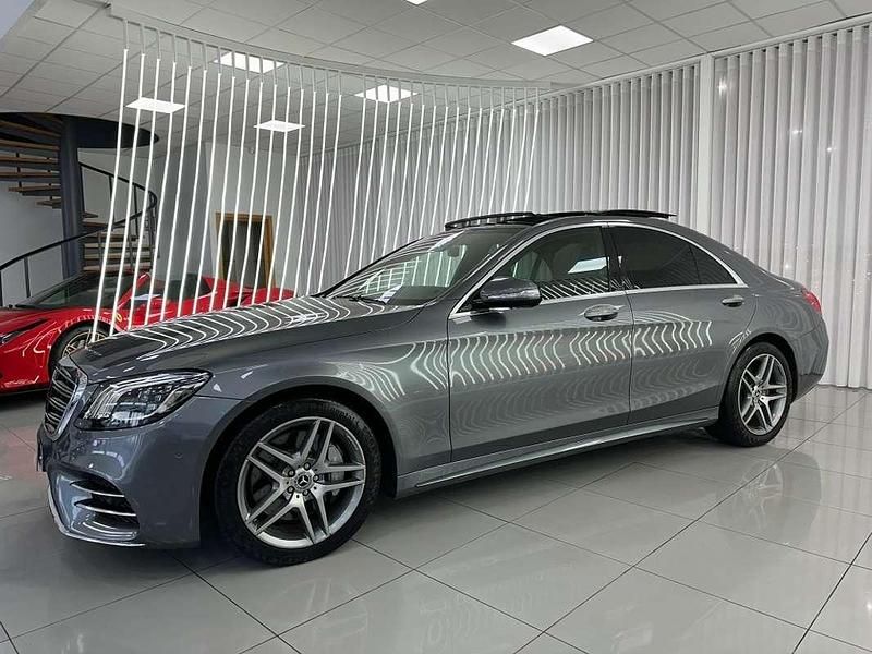 Usado Mercedes S350 286 CV (210 kW) 2021 Gris Berlina