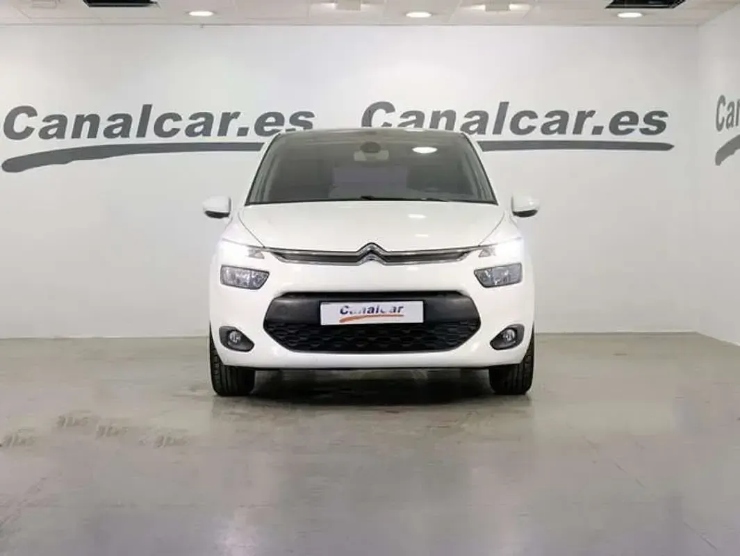 Usado Citroën C4 Seduction 120 CV (88 kW) 2014 Blanco Utilitario