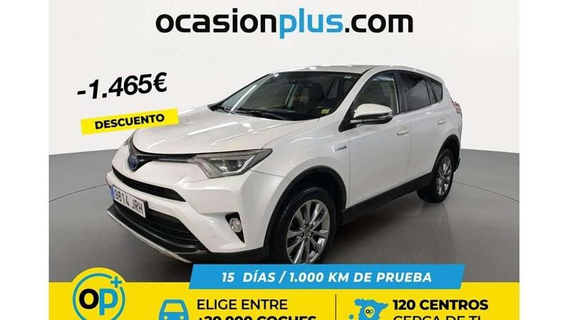 Usado Toyota RAV4 Hybrid Advance 197 CV (144 kW) 2016 Blanco SUV
