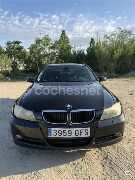 Usado BMW 320 163 CV (119 kW) 2008 Negro Familiar