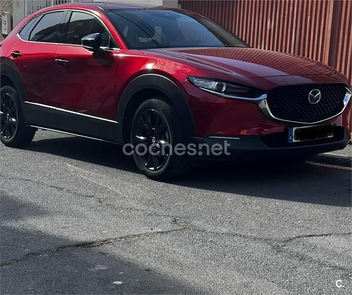 Rojo Usado 2022 Mazda CX-30 Homura-Line SUV | 23.400 € (Precio justo) - Imagen 1/4
