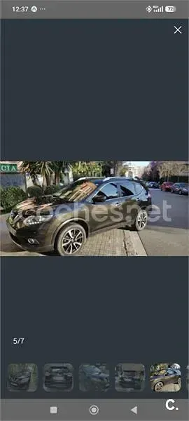 Usado Nissan X-Trail Tekna 130 CV (95 kW) 2017 Verde SUV
