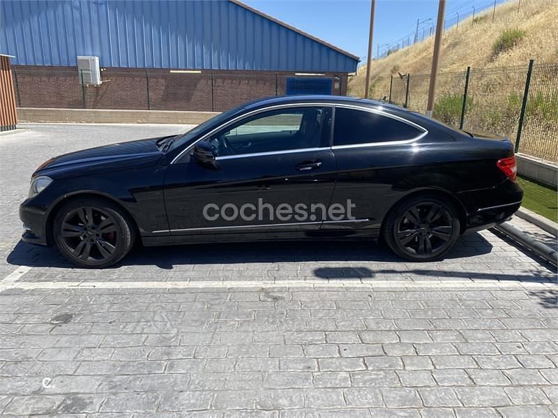 Negro Usado 2011 Mercedes C220 Coupe | 10.900 € (Super precio) - Imagen 1/4