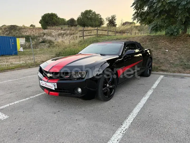 Usado Chevrolet Camaro 405 CV (297 kW) 2012 Negro Descapotable