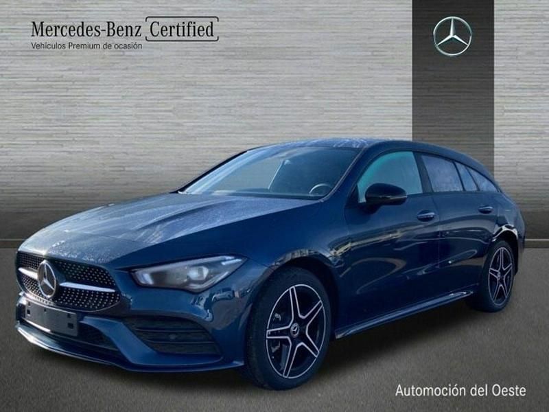 Azul Usado 2025 Mercedes CLA250e Berlina | 46.900 € (Precio justo) - Imagen 1/4