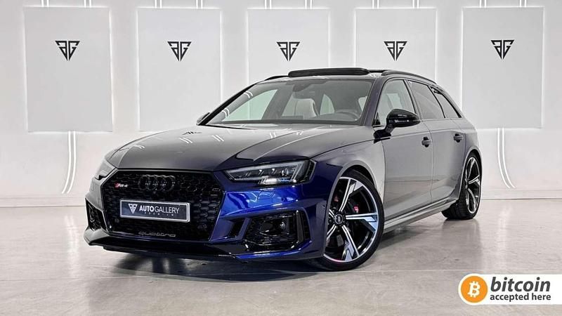 Usado Audi RS4 Ambiente 450 CV (330 kW) 2019 Azul Familiar