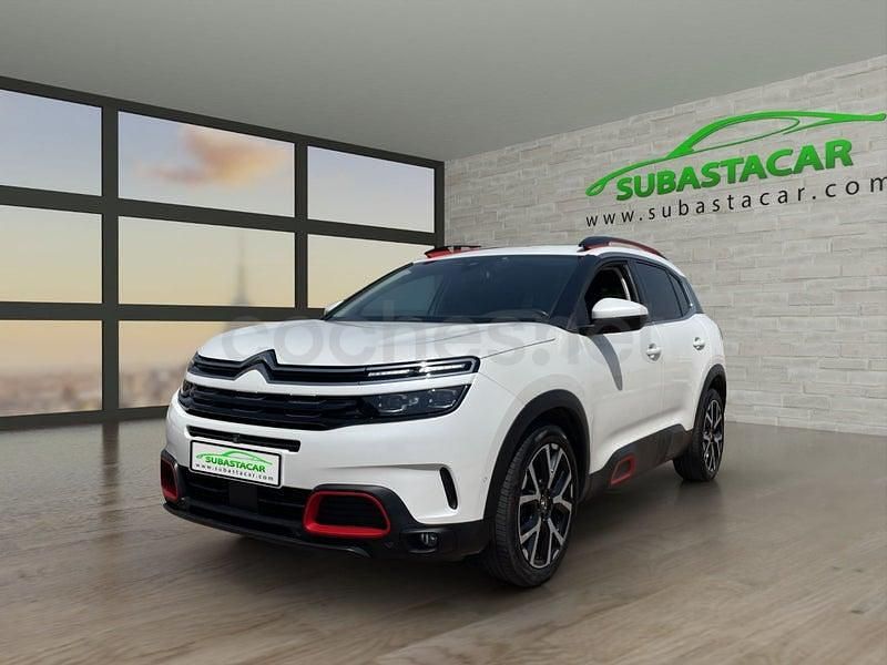Usado Citroën C5 Aircross Shine 131 CV (96 kW) 2019 Blanco SUV
