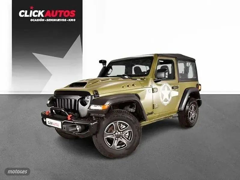 Usado Jeep Wrangler Sport 200 CV (147 kW) 2019 Verde SUV