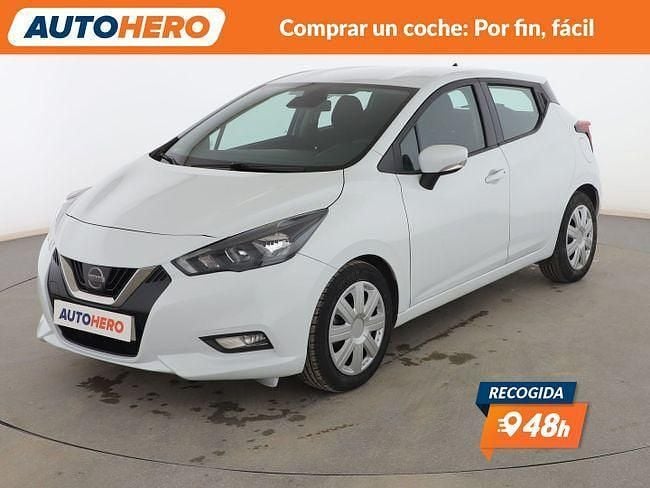 Blanco Usado 2021 Nissan Micra Acenta Berlina | 11.799 € (Precio justo) - Imagen 1/3