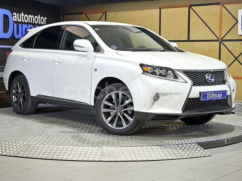 Usado Lexus RX450h Sport Line 299 CV (219 kW) 2013 Blanco SUV