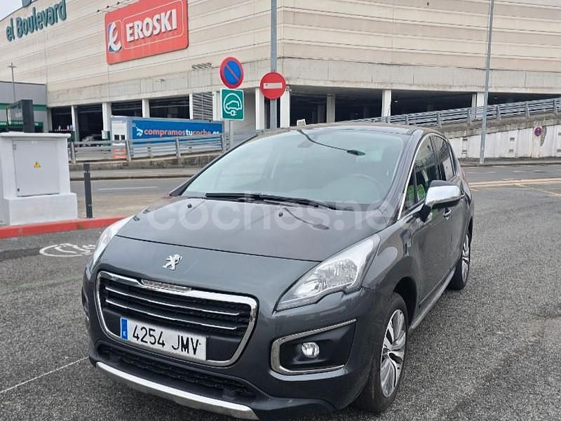 Gris / plata Usado 2016 Peugeot 3008 Style Berlina | 9900 € (Super precio) - Imagen 1/4