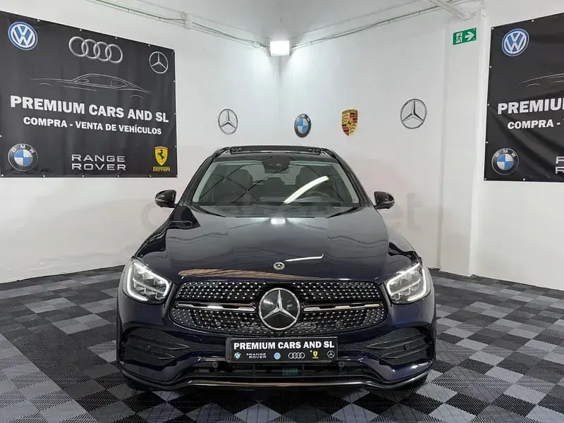 Usado Mercedes GLC300 333 CV (244 kW) 2022 Azul SUV