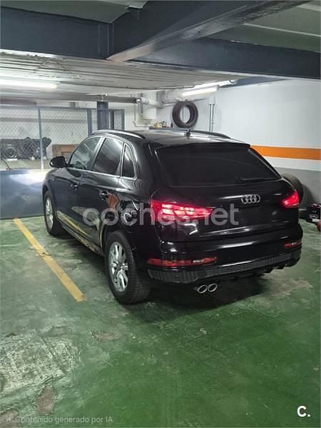 Usado Audi Q3 150 CV (110 kW) 2018 Negro SUV