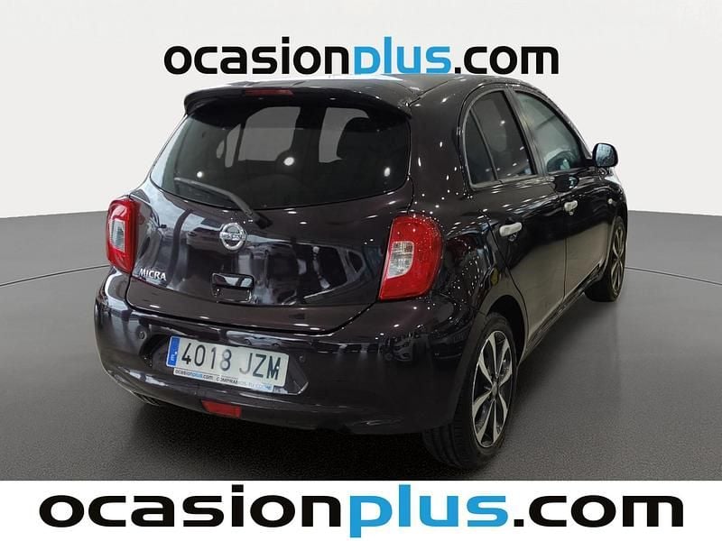Usado Nissan Micra N-TEC 80 CV (58 kW) 2017 Negro Berlina