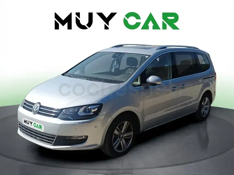 Usado VW Sharan Advance 150 CV (110 kW) 2021 Gris / plata Monovolumen