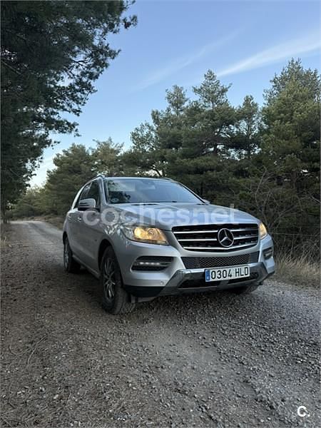 Usado Mercedes ML250 204 CV (150 kW) 2012 Gris / plata SUV