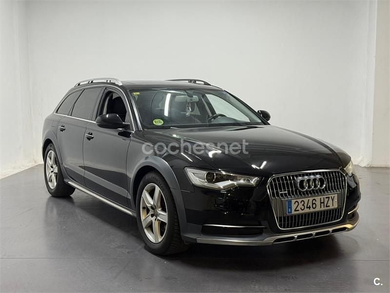 Usado Audi A6 Allroad 204 CV (150 kW) 2014 Negro Familiar