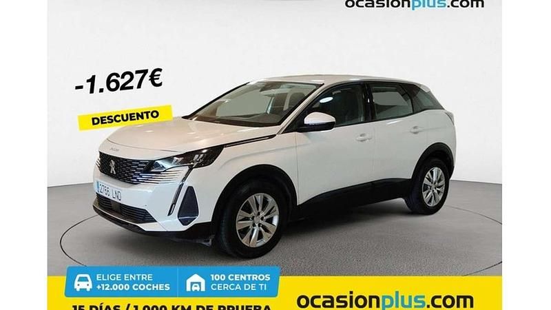 Blanco Usado 2021 Peugeot 3008 Access Monovolumen | 16.273 € (Precio justo) - Imagen 1/4