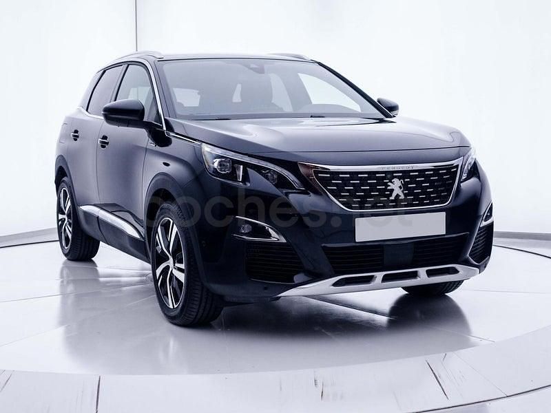 Usado Peugeot 3008 GT-line 130 CV (95 kW) 2017 Negro SUV