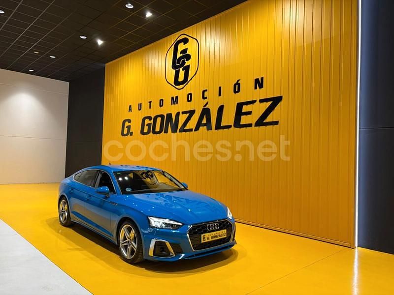 Azul Usado 2022 Audi A5 Sportback S-Line Utilitario | 29.900 € (Super precio) - Imagen 1/4