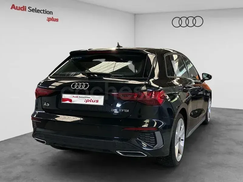 Usado Audi A3 S-Line 150 CV (110 kW) 2024 Negro Berlina