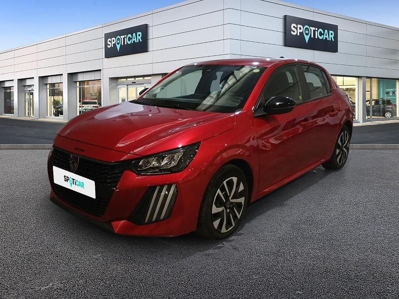 Rojo Usado 2024 Peugeot 208 Active Utilitario | 15.490 € (Precio justo) - Imagen 1/3