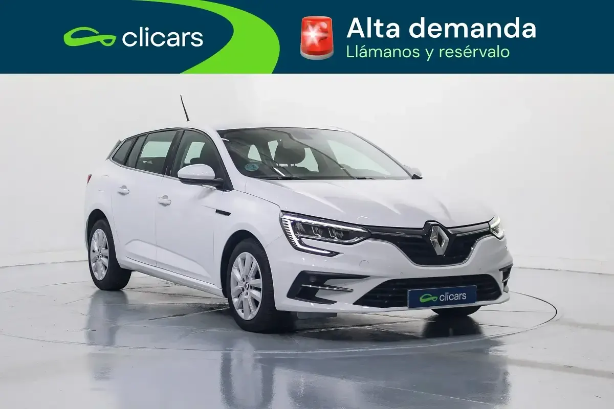 Usado Renault Mégane GrandTour Equilibre 115 CV (84 kW) 2023 Blanco Familiar