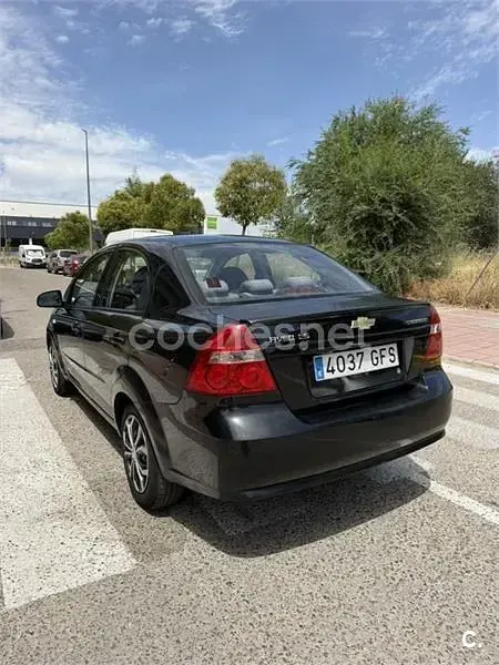 Usado Chevrolet Aveo LS 100 CV (73 kW) 2008 Negro Berlina