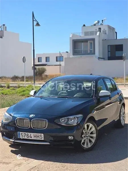 Usado BMW 118 143 CV (105 kW) 2011 Azul Utilitario