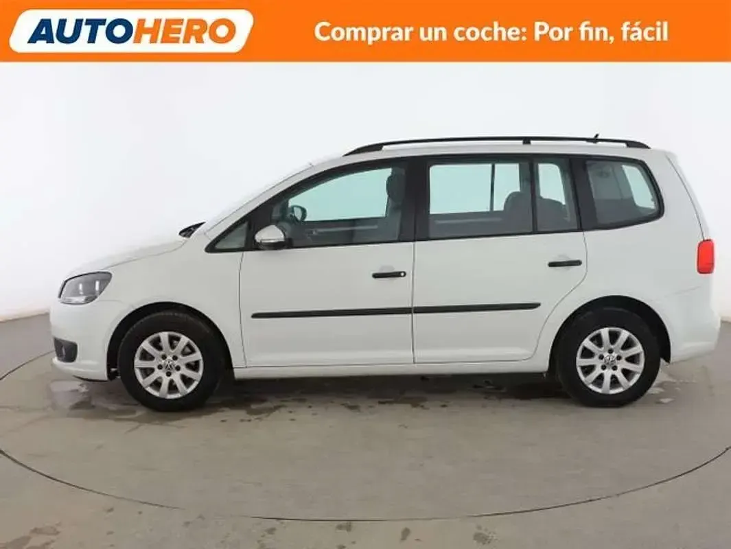 Usado VW Touran Edition 110 CV (80 kW) 2014 Blanco Monovolumen
