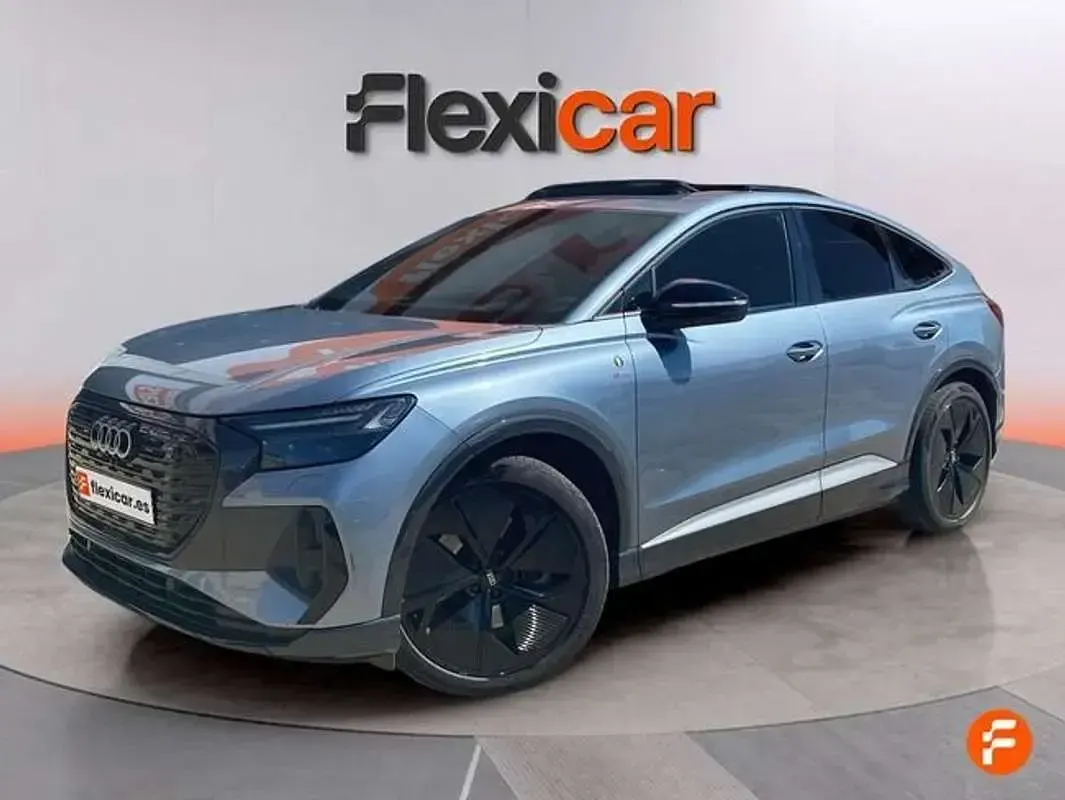 Usado Audi Q4 Sportback e-tron S-Line 219 kW (299 CV) 2021 Azul SUV